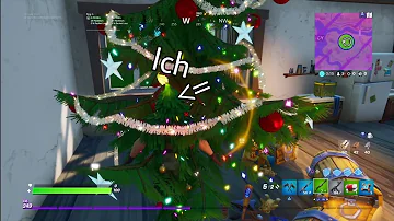 Ich campe als Baum Skin unter dem Weihnachtsbaum!Und dann passierte das...|Fortnite|ErenTV