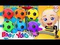 The Colors Song (Color Balls Slider) + more nursery rhymes & Kids songs -Baby yoyo