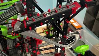Fischertechnik hanging action tower unboxing and assembly