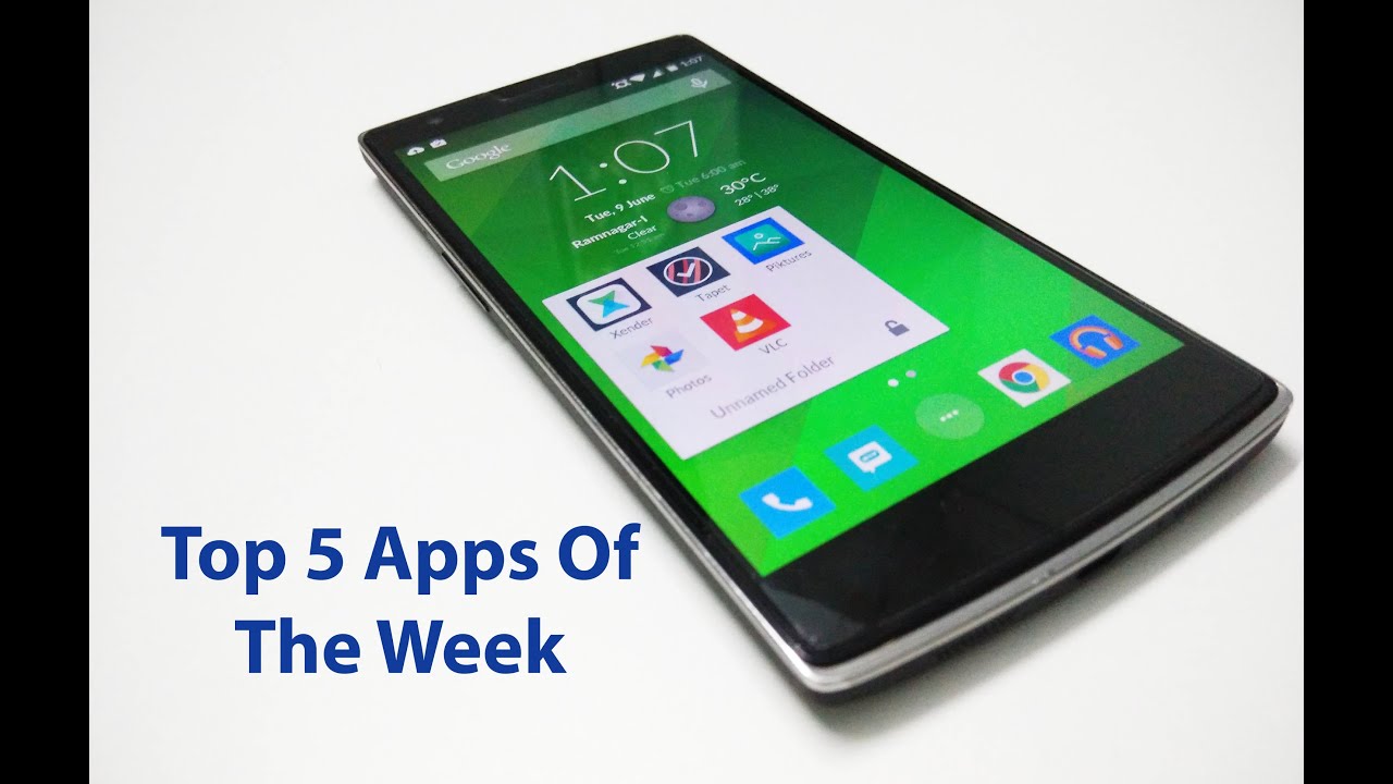 top 5 apps of the week