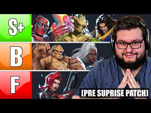 Flats OFFICIAL Marvel Rivals Season 7 Hero Tier List (Pre Patch)