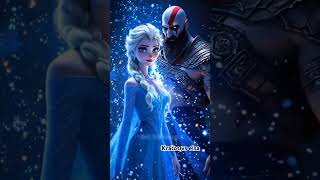 kratos vs spider man kratos vs elsa #gaming #kratos #anime #avengers