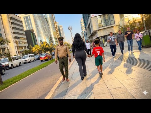 Addis Ababa Walking Tour 2026: Beautiful Girls on Street of Addis Ababa, Ethiopia 🇪🇹