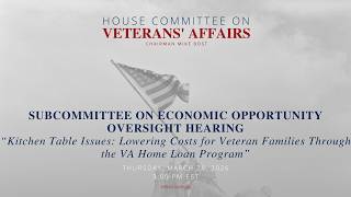 Subcommittee on Economic Opportunity Oversight Hearing
