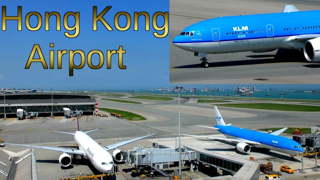 airbus a220 Hong Kong International Airport with ATC