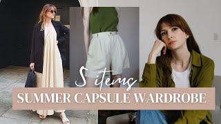 5 VERSATILE PIECES FOR YOUR SUMMER CAPSULE WARDROBE #capsulewardrobe #wardrobeessentials