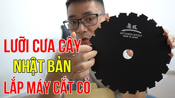 Lưỡi Cưa Cây Sanyo Metal Chuyên Dụng Nhật Bản Lắp Máy Cắt Cỏ An Toàn Hiệu Quả