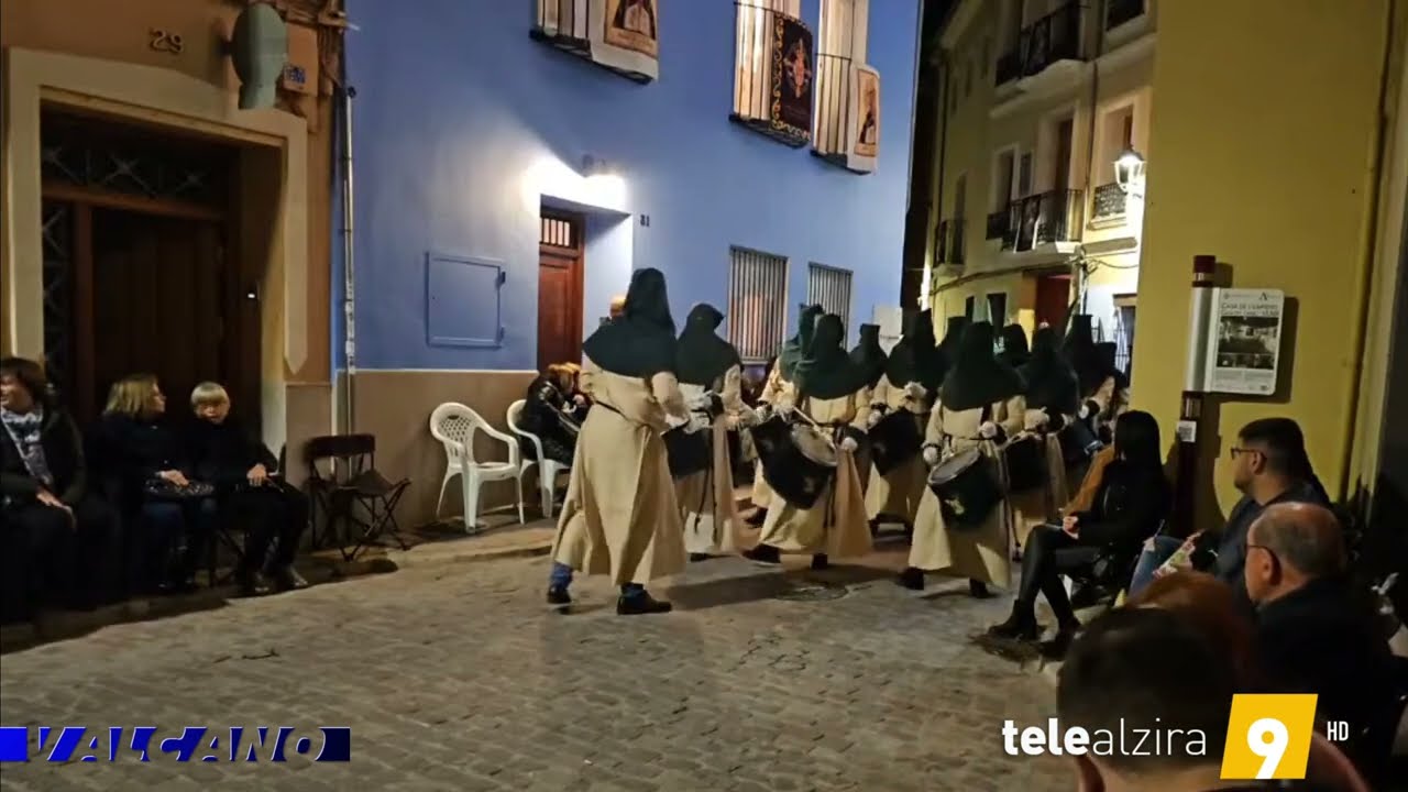 Semana Santa Alzira, Oracion de Jesús en el huerto en el Viernes Santo