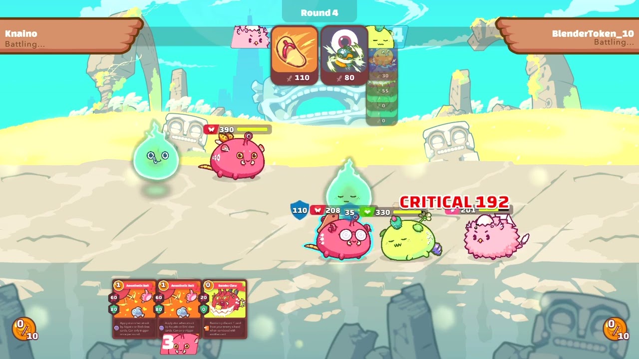 Axie Infinity Discard Bug VS Double Plant Bird