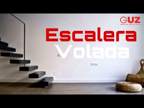 Escalera volada metálica fabricación y acabado tel.669626504 youtube