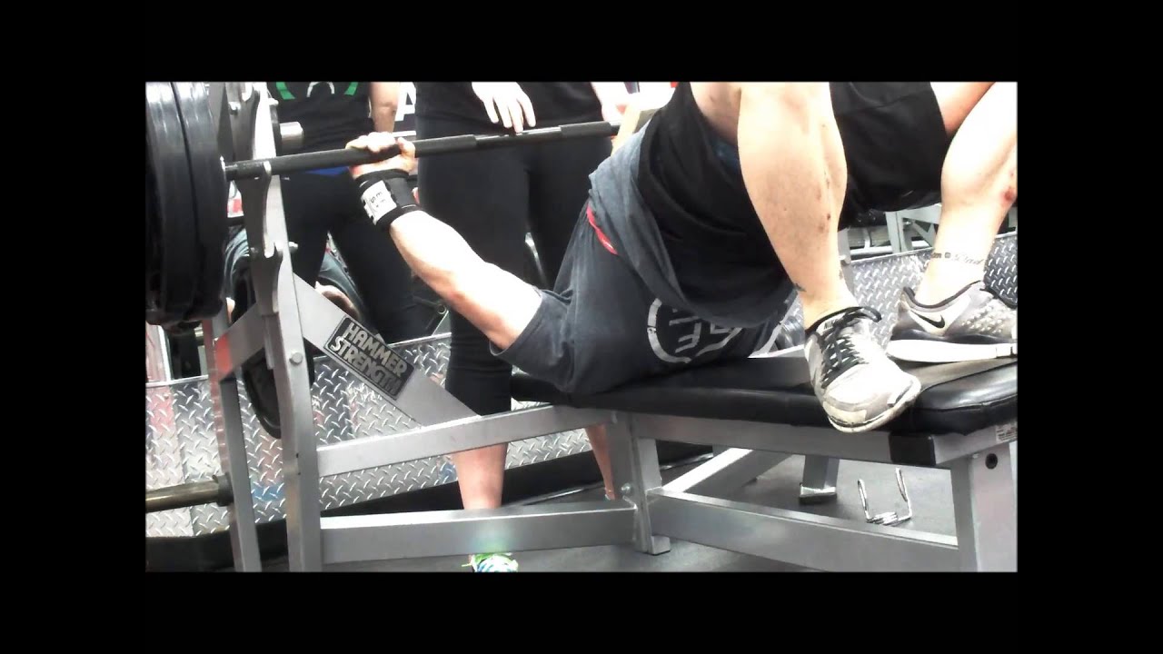 Brandon Smitley, EliteFTS Athlete - 5.3.14 Off Season Bench Training
