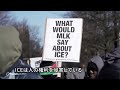 キング牧師生誕記念日、米アトランタで数百人が移民政策に抗議
