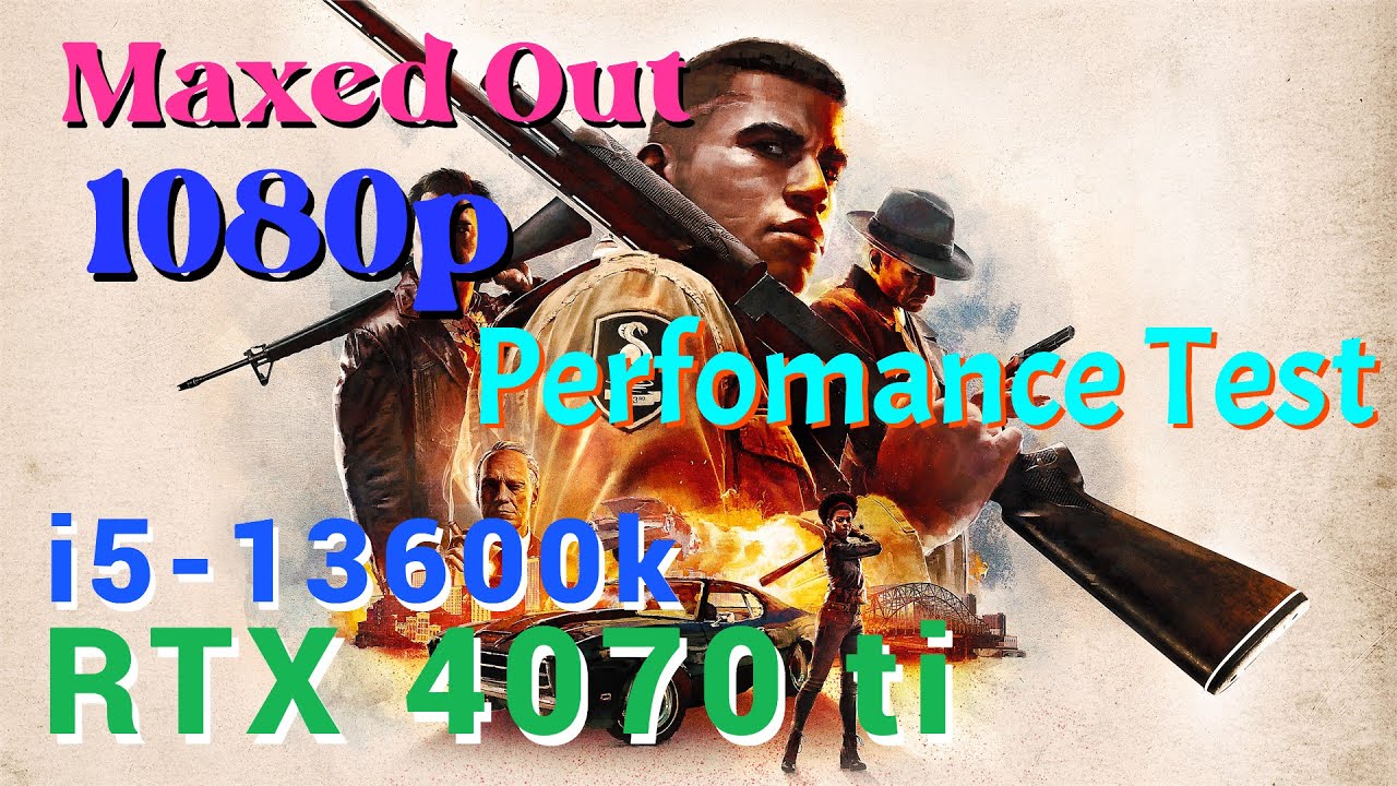 Mafia 3 Definitive Edition | 1920:1080 | RTX 4070 Ti | i5-13600k | Max Settings