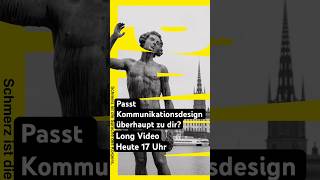 Kommunikationsdesign ist nicht das, was viele denken. #grafikdesign #bewerbungsmappe