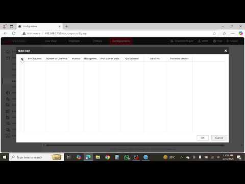 How to Add Hikvision camera in Hikvision NVR.