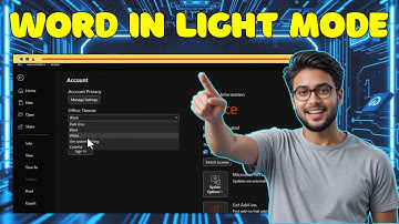 Hoe verander je Microsoft Word naar de lichte modus | Snel en eenvoudig (2025)