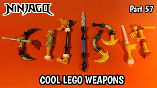 COOL LEGO WEAPONS you can build for your  minifigures - Pt 57 (NINJAGO) screenshot 4