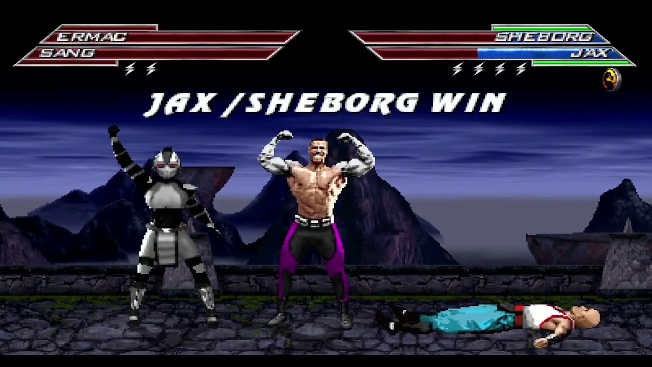 Ermac/Sang vs Sheborg/Jax Mugen Tournament MK