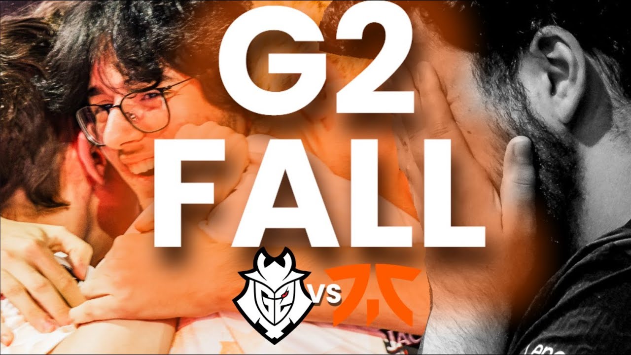 How G2 Esports YEAR ENDED vs FNATIC at Champions
