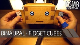ASMR Binaural Fidget Cubes (NO TALKING)