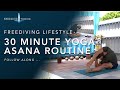 30 minute yoga asana routine for freedivers  freediving lifestyle