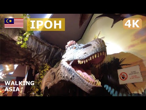 🇲🇾 Malaysia, Ipoh: Evening Walking Tour in Aeon Area and Night Market - 4K