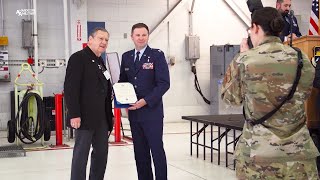 142nd Wing Honorary Commanders Induction