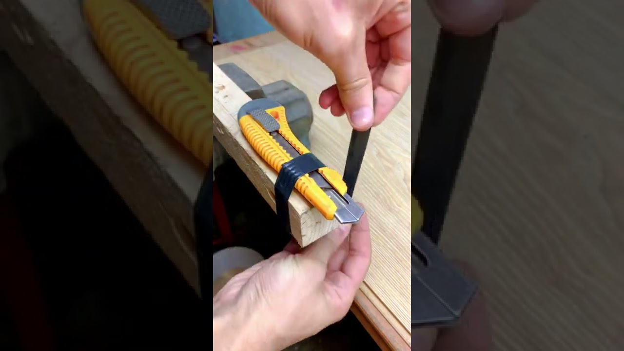 Homemade Sandpaper Tool YouTube