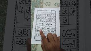 Yamada ke huruf 📝 part 1| Noorani kayda #shorts #islamic #shortsfeed