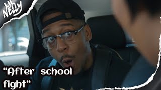 Lil Nelly had a little convo with his mom after school lol My Insta...