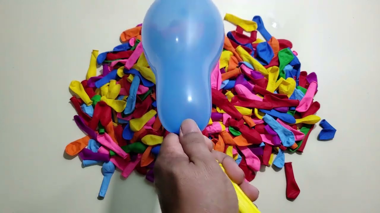 Relaxing Balloon Pop Sounds - ASMR For Sleep & Stress Relief 