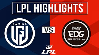 LGD vs EDG Highlights ALL GAMES | LPL 2025 Split 3 | LGD Gaming vs EDward Gaming