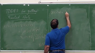 Getting excited-state energies using TDDFT. (part 5)