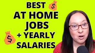 HIGH PAYING WORK AT HOME JOBS– Top 7 Freelance Writing ATHOME Jobs (With Yearly Salaries!!!!)