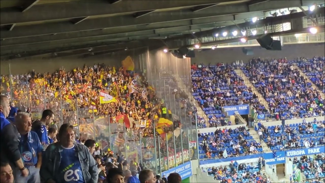 RC Strasbourg - RC Lens : (19) Half Time Red Tigers 94.... 2023/2024 L1