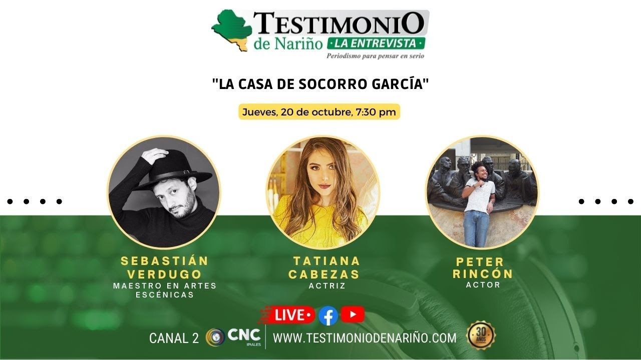 "LA CASA DE SOCORRO GARCÍA" YouTube