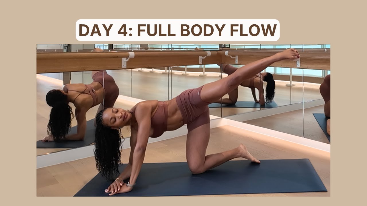 Экспресс-пилатес: 12 минут комплекс упражнений для всего тела | День 4