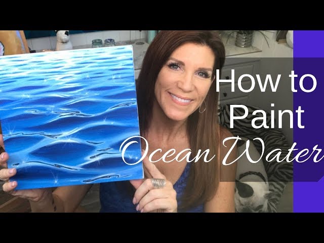 How To Paint Waves - Lesson 1 - Shape 