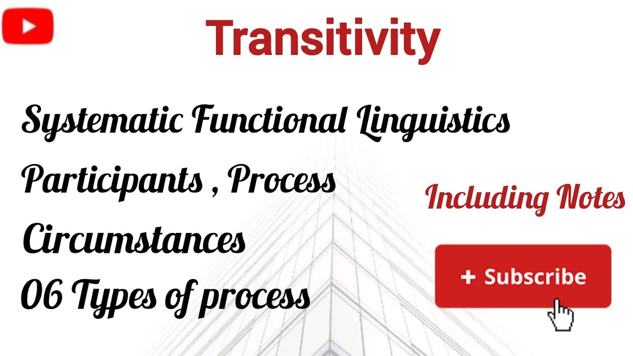 Transitivity in Stylistics | Types of Process in Stylistics 