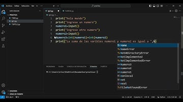 Python. TAREA  1 ‐ Operaciones matemáticas.