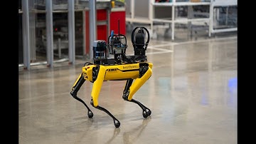 The Spot robot at The Smart Factory by Deloitte @ Montreal