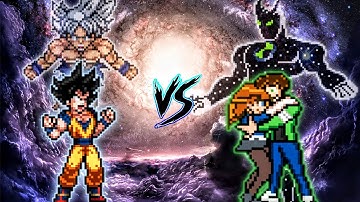 Epic🤩 | Goku DBS V3.5 (all form) VS Ben 10 S3 V3 (all form) in Jump Force Mugen