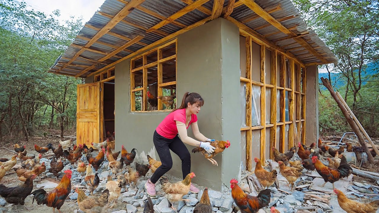 Timelapse - Buying 1000 Chickens by Motorbike to Countryside Market