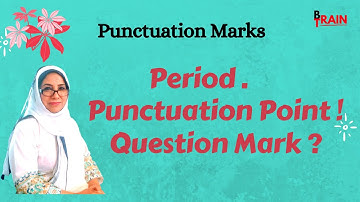 Ending Punctuation Marks | End Punctuation |  English Grammar