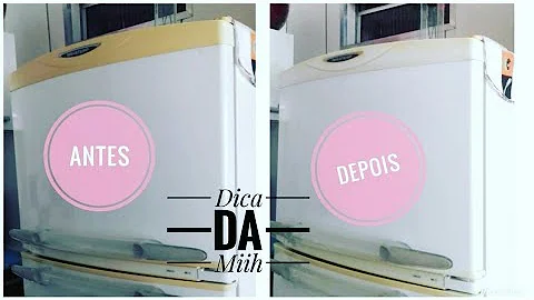 Como Desencardir microondas branco?