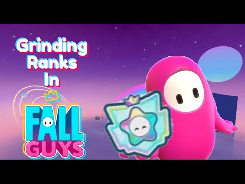 Grinding Ranks In Fall Guys Live! - YouTube