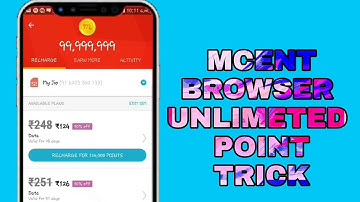 Mcent Browser Unlimeted Point Trick || Jaldi Deakho by GAME HACKER