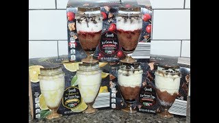 Specially Selected (ALDI) Italian Ice Cream Cups: Black Forest, Lemon & Chocolate Review