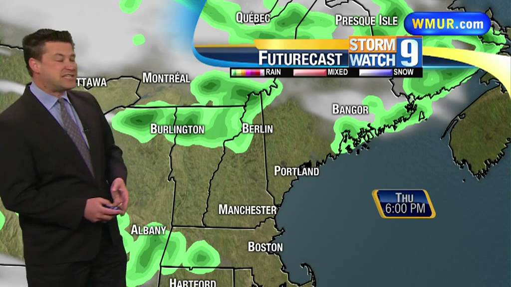 Temperatures warm up through week - YouTube