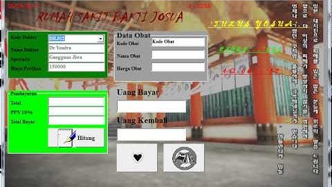 Membuat Program Rumah Sakit Dengan DELPHI 7